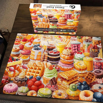 Sweet Feast Jigsaw Puzzle 1000 pezzi